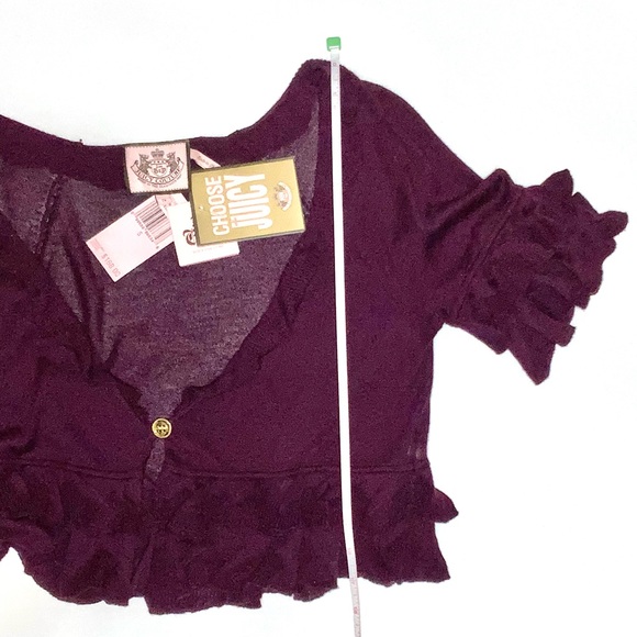 NWT Juicy Couture Cardigan 100% cotton 
Size S Discounted price!! - Picture 8 of 10